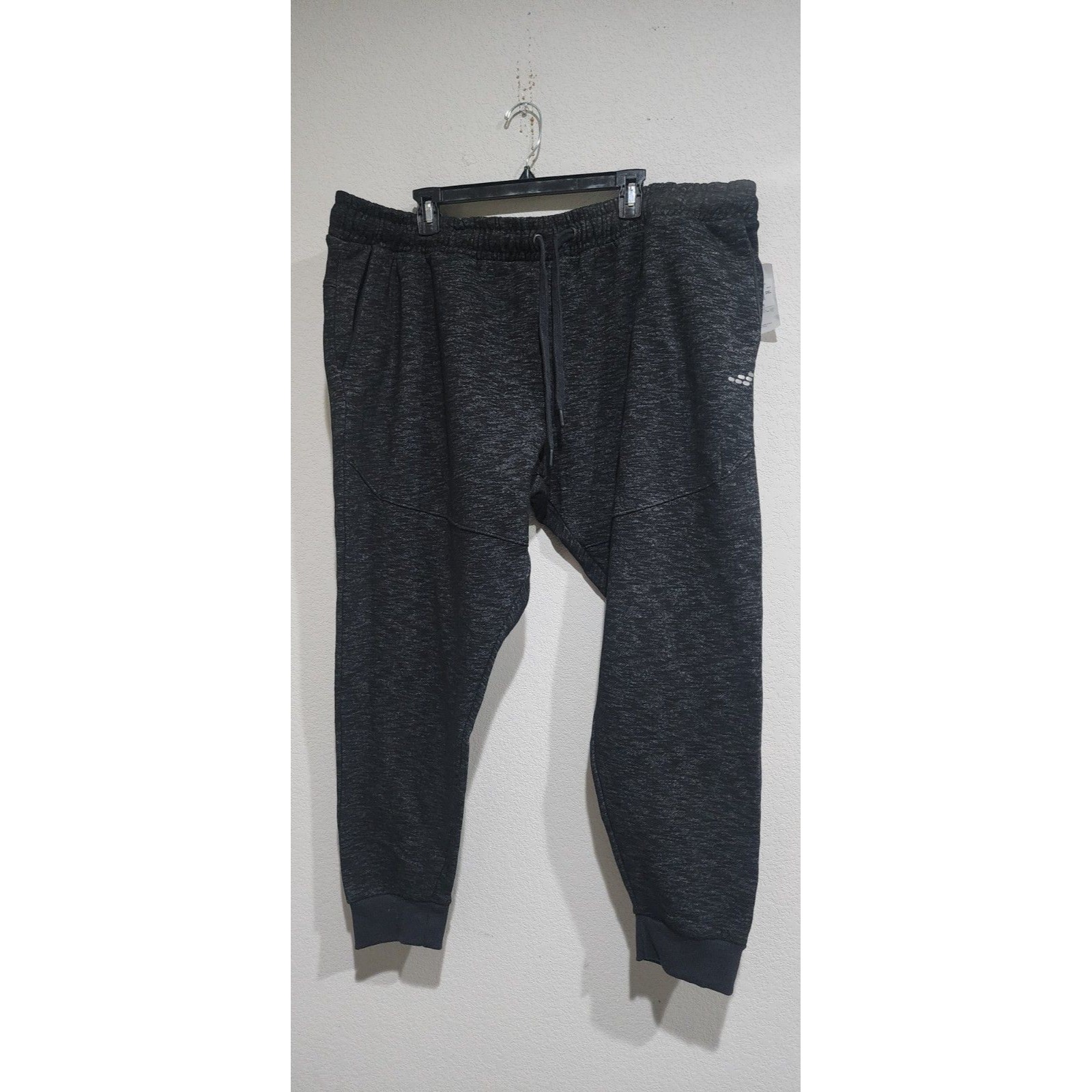New Mens Bcg Lifestyle Fleece Jogger Caviar Hthr Atlas Pants Size 2xl